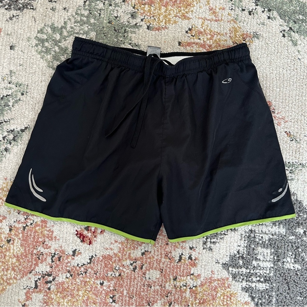 C9 Champion Athletic Shorts Size Small black lime green